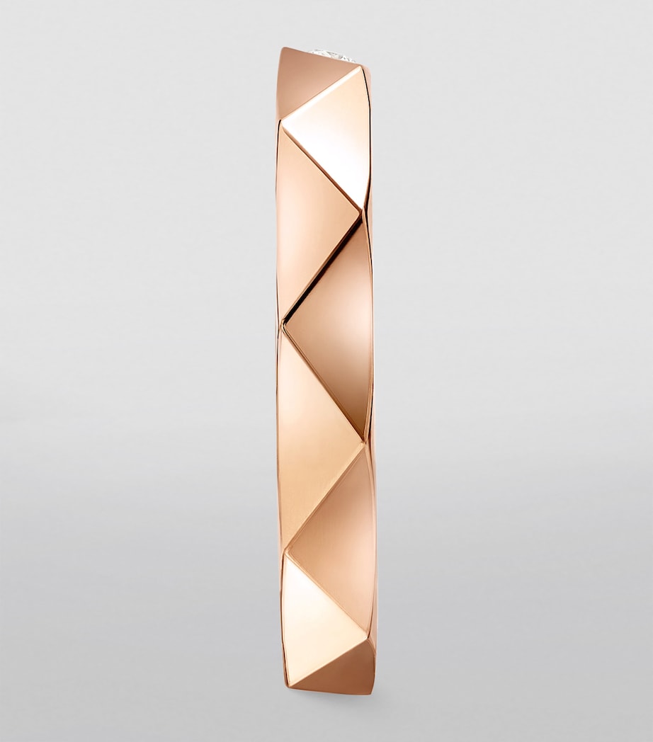 Graff Signature rose gold diamond ring, imported from the UK