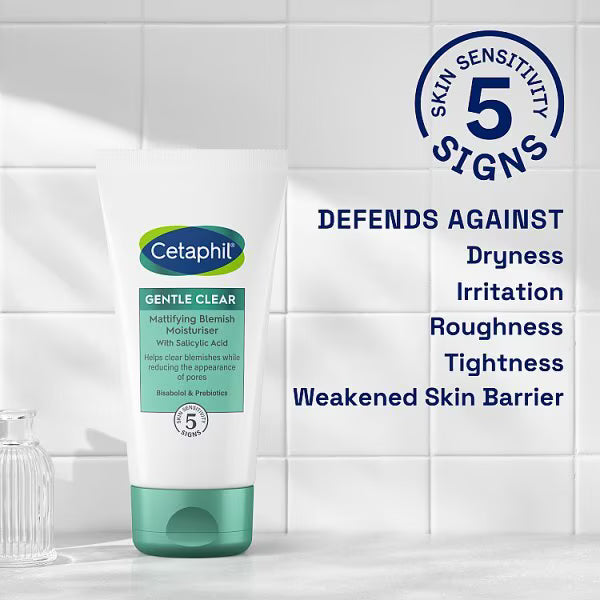 Cetaphil Gentle Clear Mattifying Moisturiser 89ml - British product