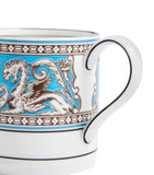 Wedgwood Florentine Turquoise Mug Fine Bone China (British brand)