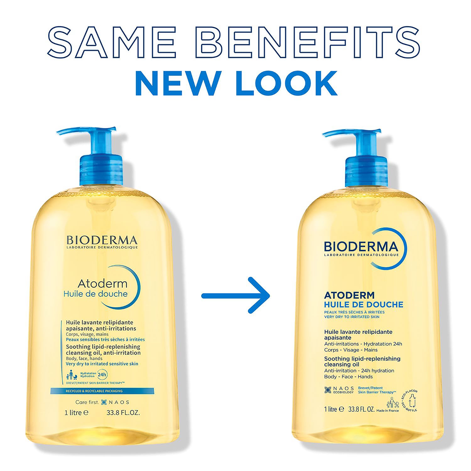 Bioderma Atoderm Shower Oil body wash 200ml (British brand)