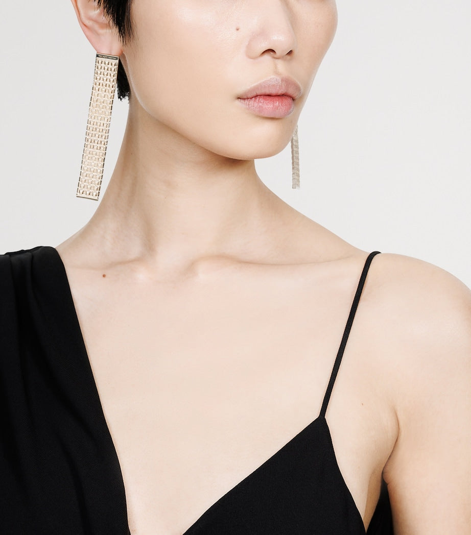 TOM FORD Links brass earrings (British brand)
