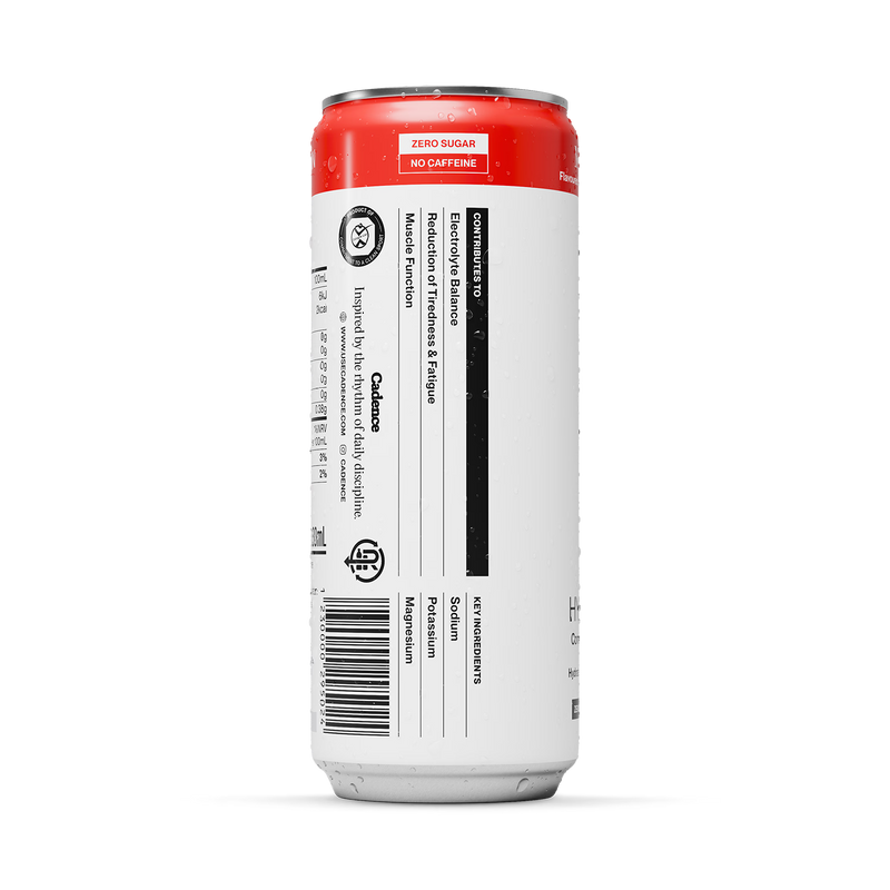 Cadence electrolyte drink Melonberry 330ml, imported from the UK