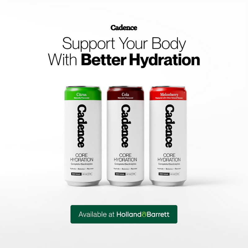 Cadence electrolyte drink Melonberry 330ml, imported from the UK