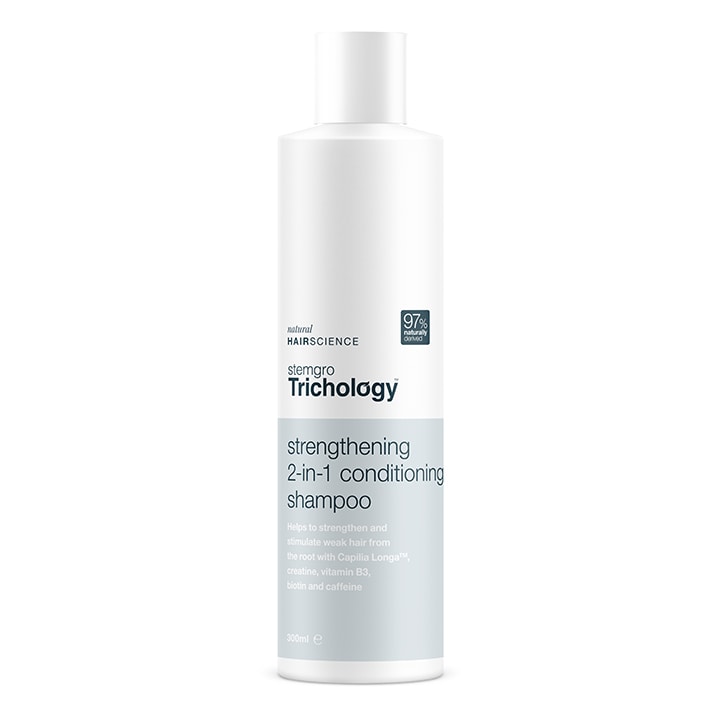 Stemgro Trichology Strengthening 2-in-1 Conditioning Shampoo 322g Natural Shampoo Holland&Barrett   