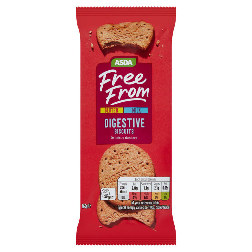 ASDA Free From Digestive Biscuits