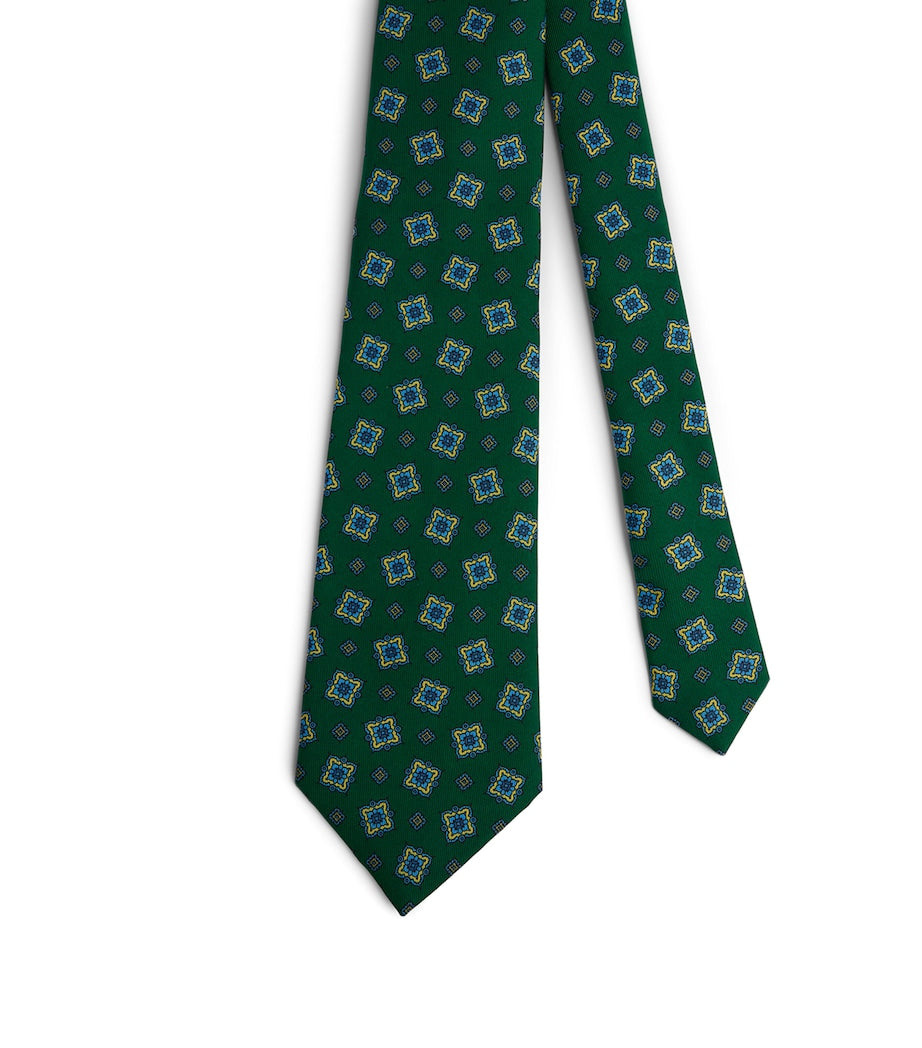 Dunhill silk printed tie, imported from the UK