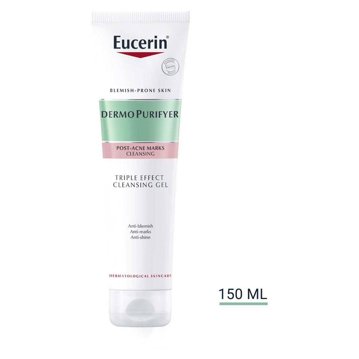 Eucerin DermoPurifyer Post-Acne Marks Triple Effect Cleansing Gel 150ml GOODS Boots   