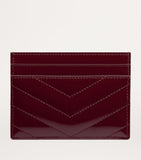 Saint Laurent Monogram Matelassé card holder in calfskin - British product