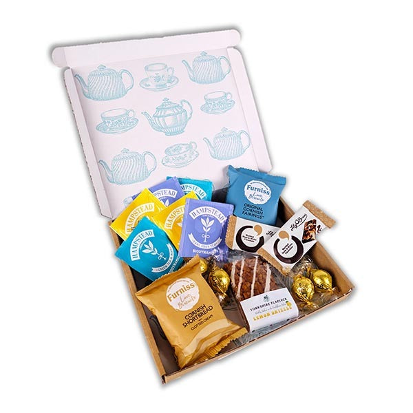 Spicers Of Hythe afternoon tea hamper letterbox gift, imported from the UK
