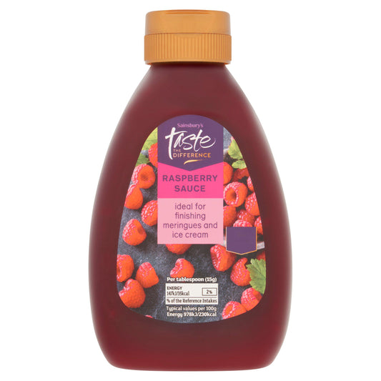 Sainsbury's Raspberry Sauce, Taste the Difference 290g GOODS Sainsburys   