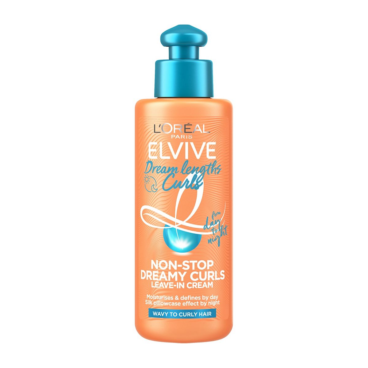 L'Oreal Paris Elvive Dream Lengths Curls Leave-In Cream for Wavy to Curly Hair 200ml Haircare & Styling Boots   