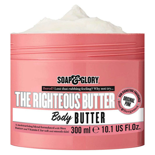 Soap & Glory The Righteous Butter 300ml Make Up & Beauty Accessories Boots   