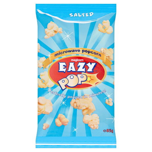 Eazypop Microwave Popcorn Salted 85g Asian Sainsburys   