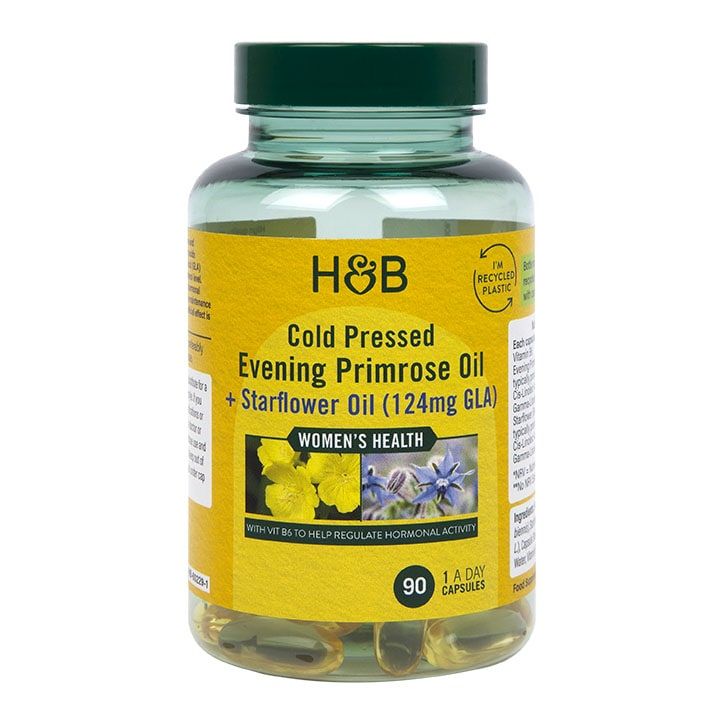 Holland & Barrett Evening Primrose Oil + Starflower Oil 90 Capsules GOODS Holland&Barrett