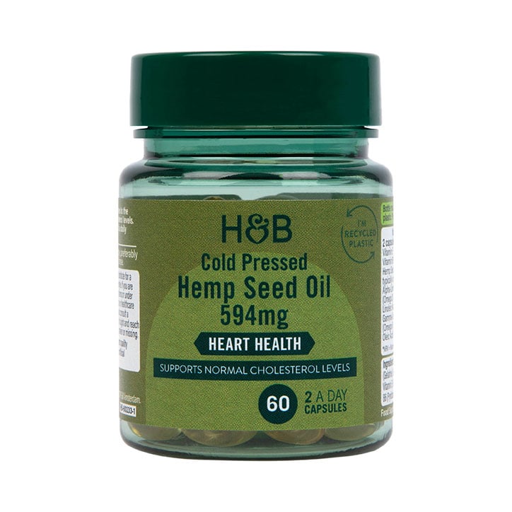 Holland & Barrett Hemp Seed Oil 60 Capsules GOODS Holland&Barrett Default Title