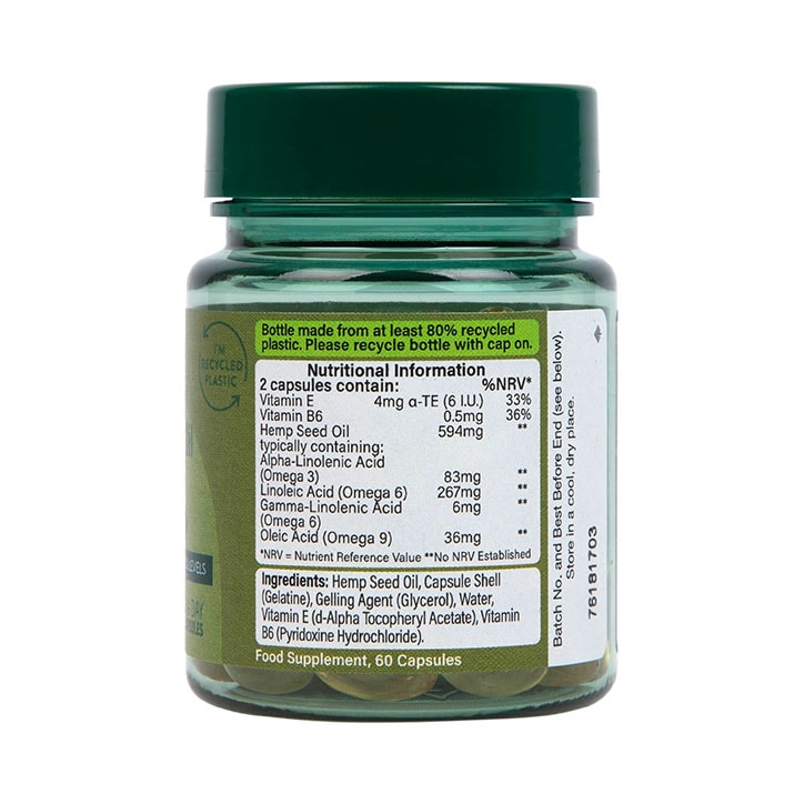 Holland & Barrett Hemp Seed Oil 60 Capsules