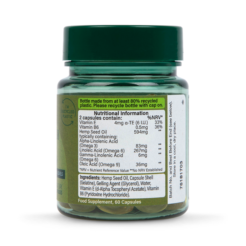Holland Barrett Hemp Seed Oil 60 Capsules