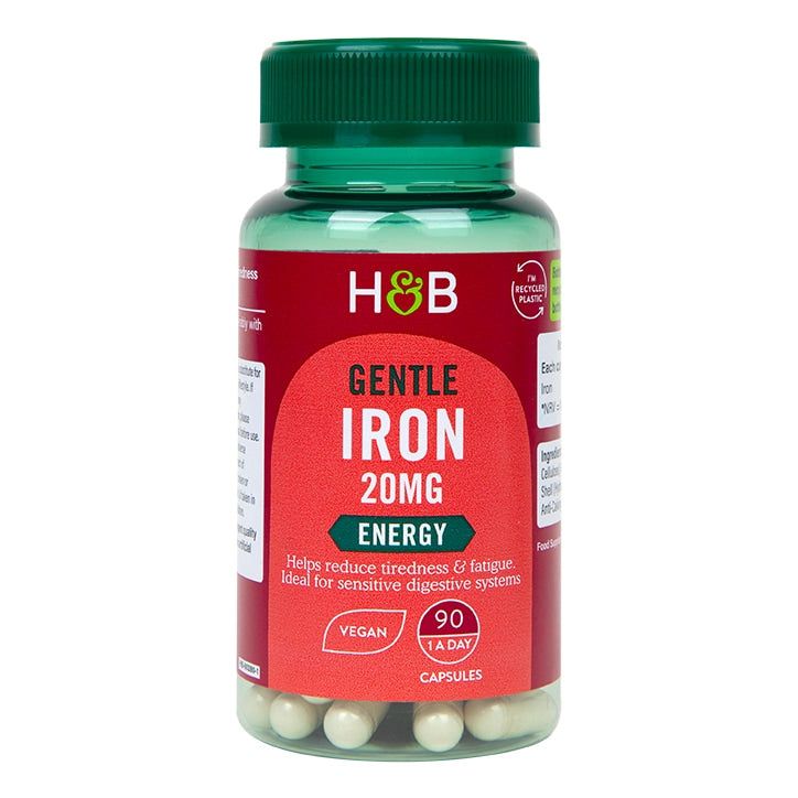 Holland & Barrett Gentle Iron 20mg 90 Capsules GOODS Holland&Barrett