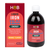 Holland & Barrett Iron + B Vits, Vit C & Minerals 500ml Liquid GOODS Holland&Barrett