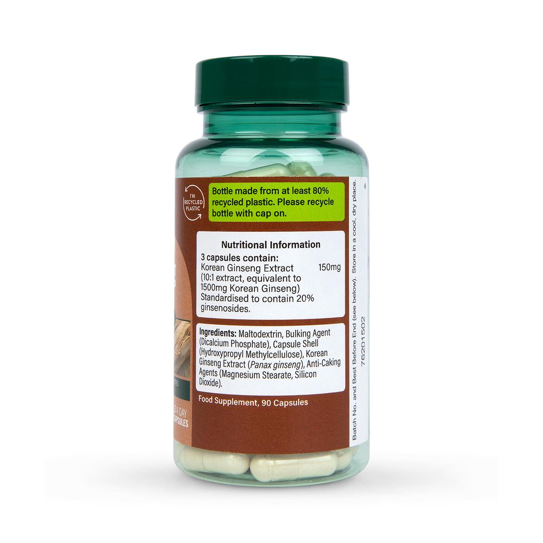 Holland Barrett Korean Ginseng 90 Capsules