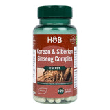 Holland & Barrett Ginseng Complex 120 Tablets GOODS Holland&Barrett