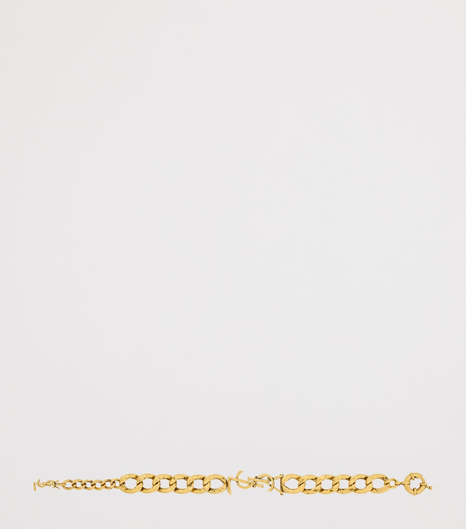 Saint Laurent Cassandre Chain Bracelet, imported from the UK