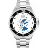 Toff London Scotland flag watch 42mm white dial (British brand)