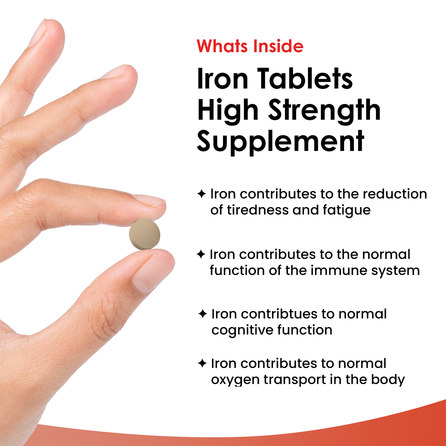 New Leaf Products iron ferrous fumarate tablets 365 - British product