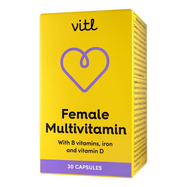 Vitl Female Multivitamin 30 Capsules GOODS Holland&Barrett