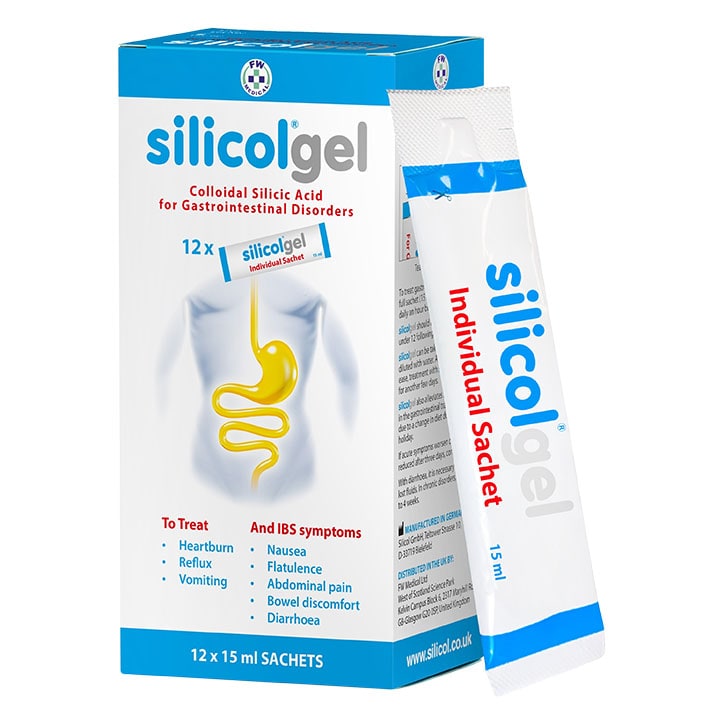 Silicolgel Colloidal Silicic Acid Sachets 12x15ml GOODS Holland&Barrett   