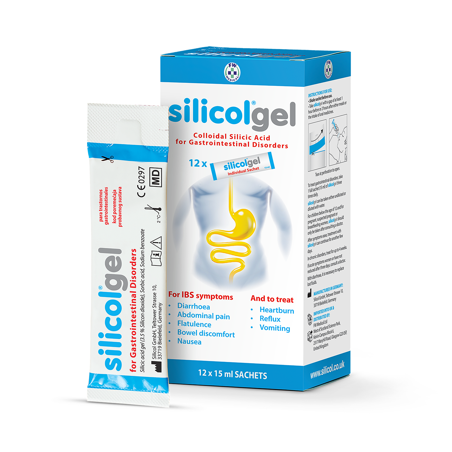 Gel de silicone 500ml