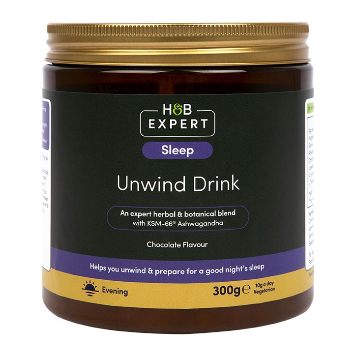 H&B Expert Sleep Unwind Ashwagandha Drink 300g GOODS Holland&Barrett