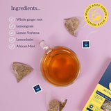 HotTea Mama Morning Rescue Ginger Root & Lemon Balm Tea 14 Tea Bags GOODS Holland&Barrett