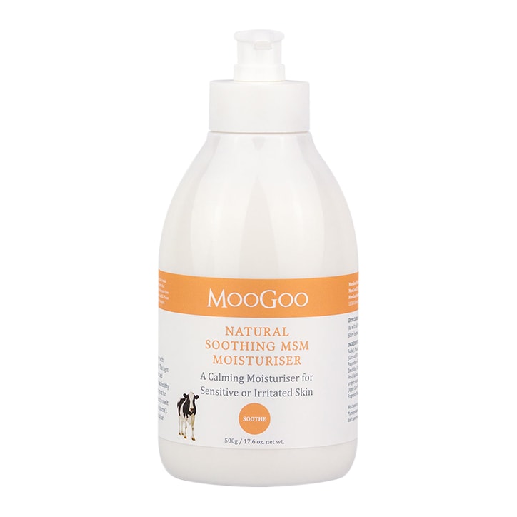 MooGoo Soothing MSM Moisturiser 500g GOODS Holland&Barrett