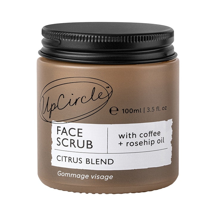 UpCircle Face Scrub Citrus with Coffee + Rosehip Oil 100ml GOODS Holland&Barrett