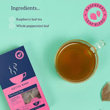 HotTea Mama The Final Push Raspberry Leaf & Peppermint Tea 14 Tea Bags GOODS Holland&Barrett