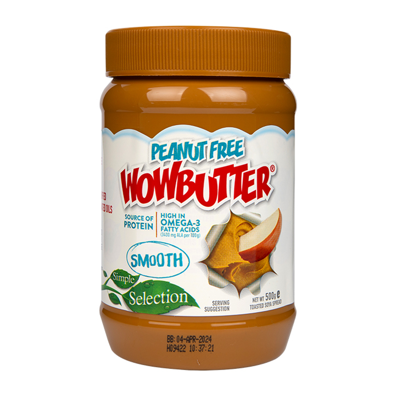 Wowbutter Smooth Toasted Soya Spread 500g - Smooth