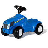 Rolly Minitrac New Holland T6010 ride-on toy for ages 1-4 (British brand)