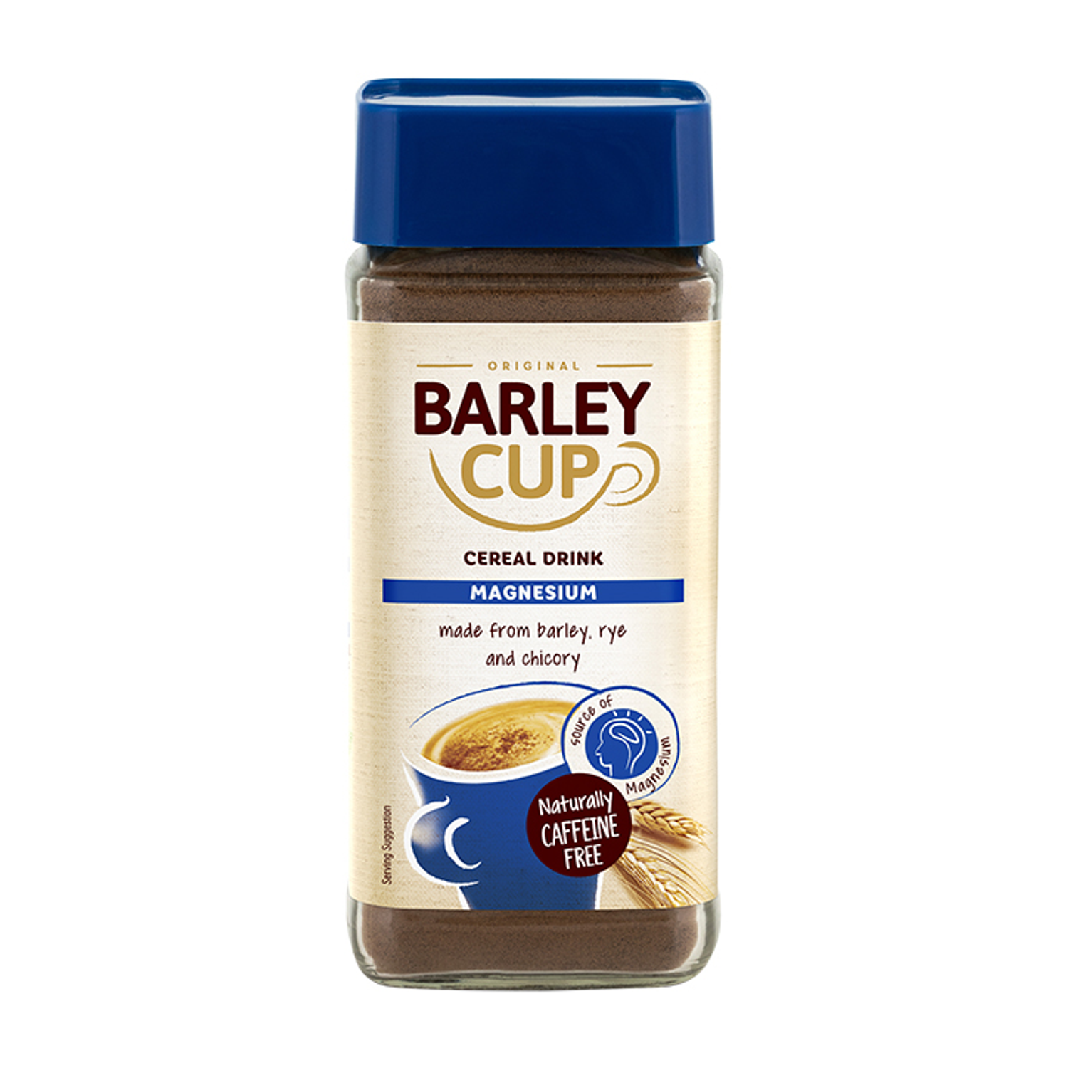 Barleycup Organic Coffee Alternative Cereal Drink 100g - Magnesium