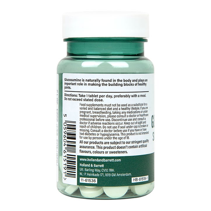 H&B Value Glucosamine Sulphate 300mg 30 Tablets GOODS Holland&Barrett   