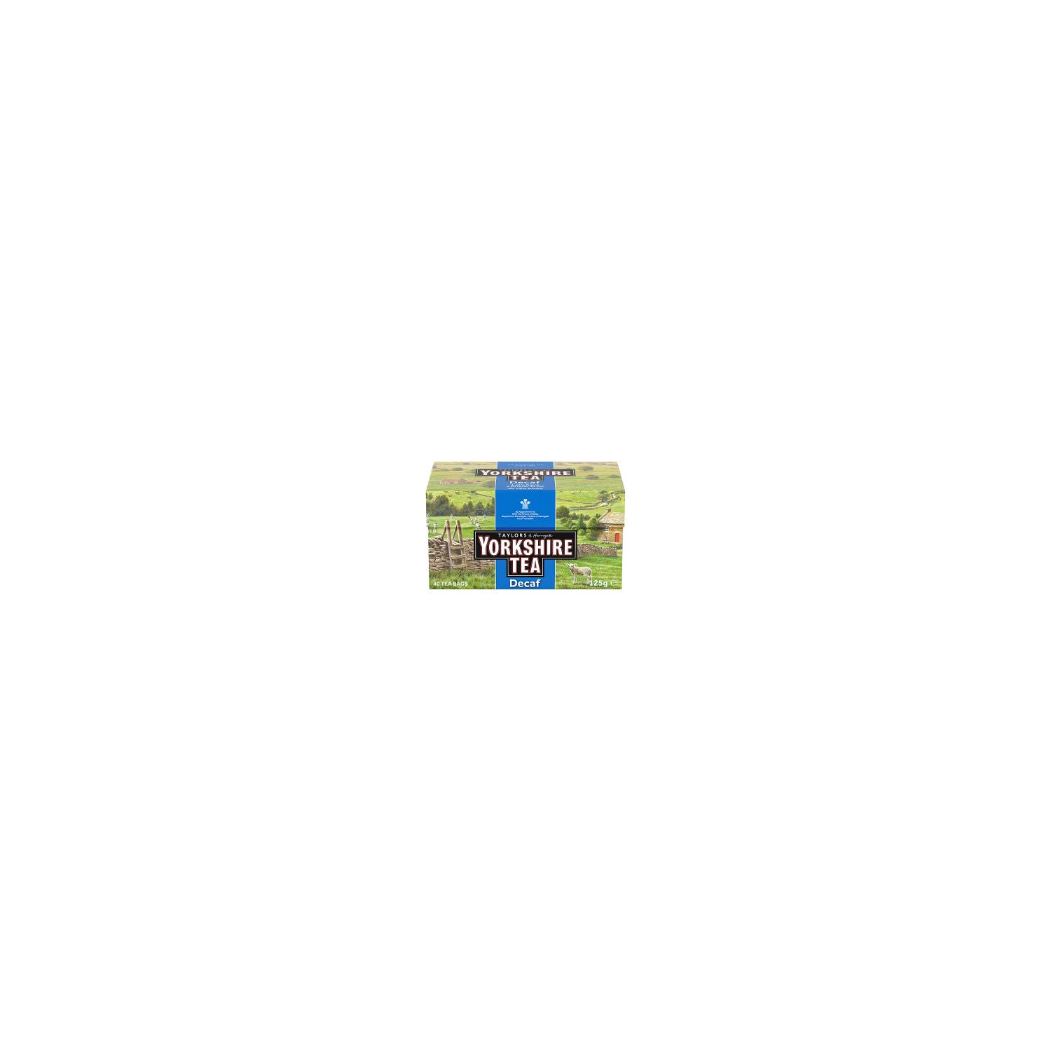Taylors of Harrogate Yorkshire Tea decaf tea bags 125g, UK version