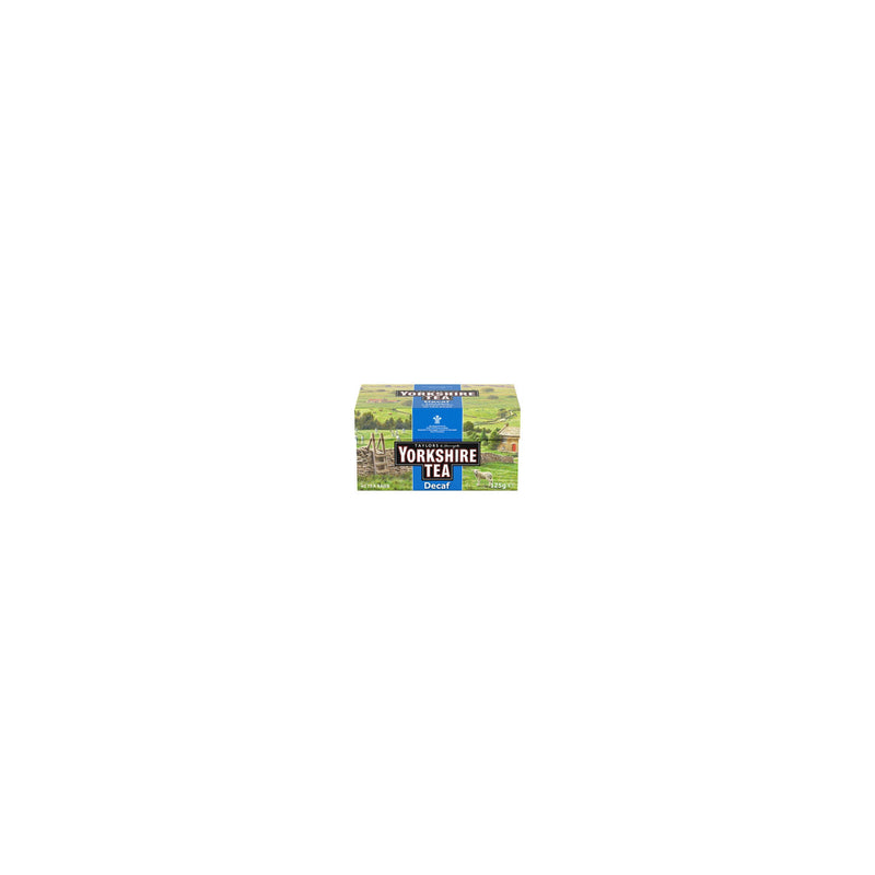 Taylors of Harrogate Yorkshire Tea decaf tea bags 125g, UK version