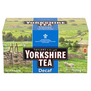 Taylors of Harrogate Yorkshire Tea decaf tea bags 125g, UK version