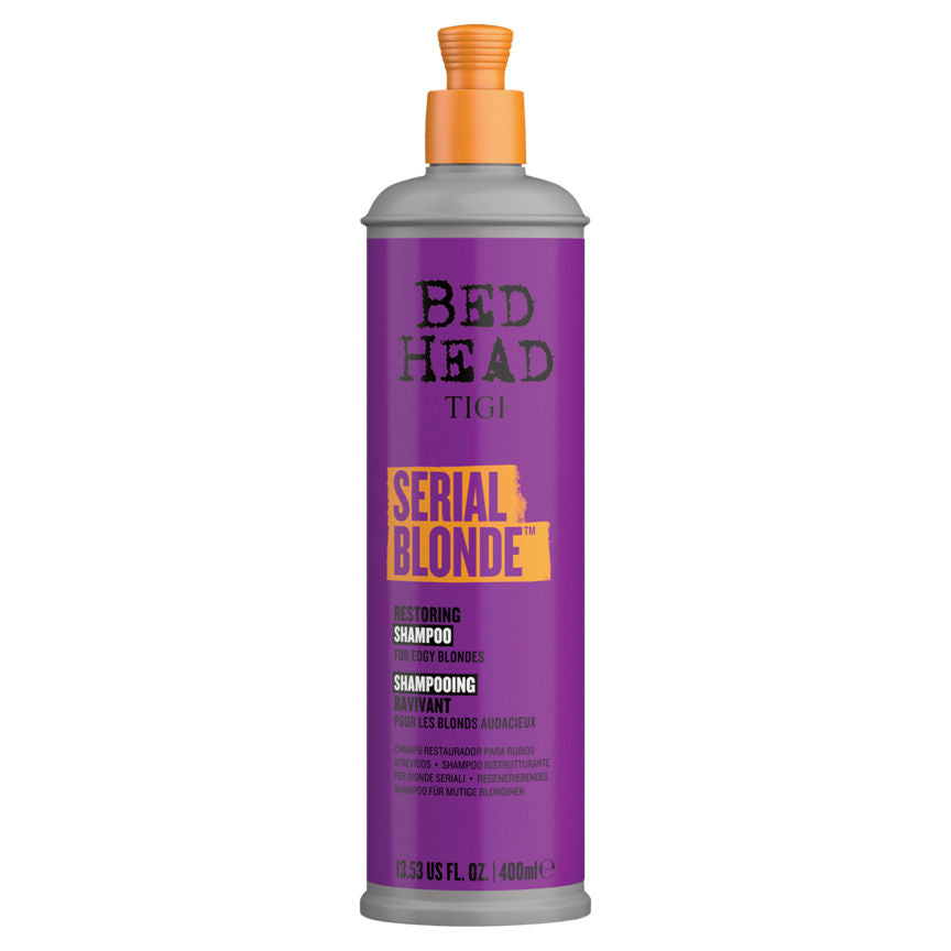 Bed Head by TIGI Serial Blonde Restoring Shampoo 400ml GOODS ASDA   