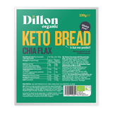 Dillon Organic Beetroot Flax Keto Bread 250g - Chia Flax