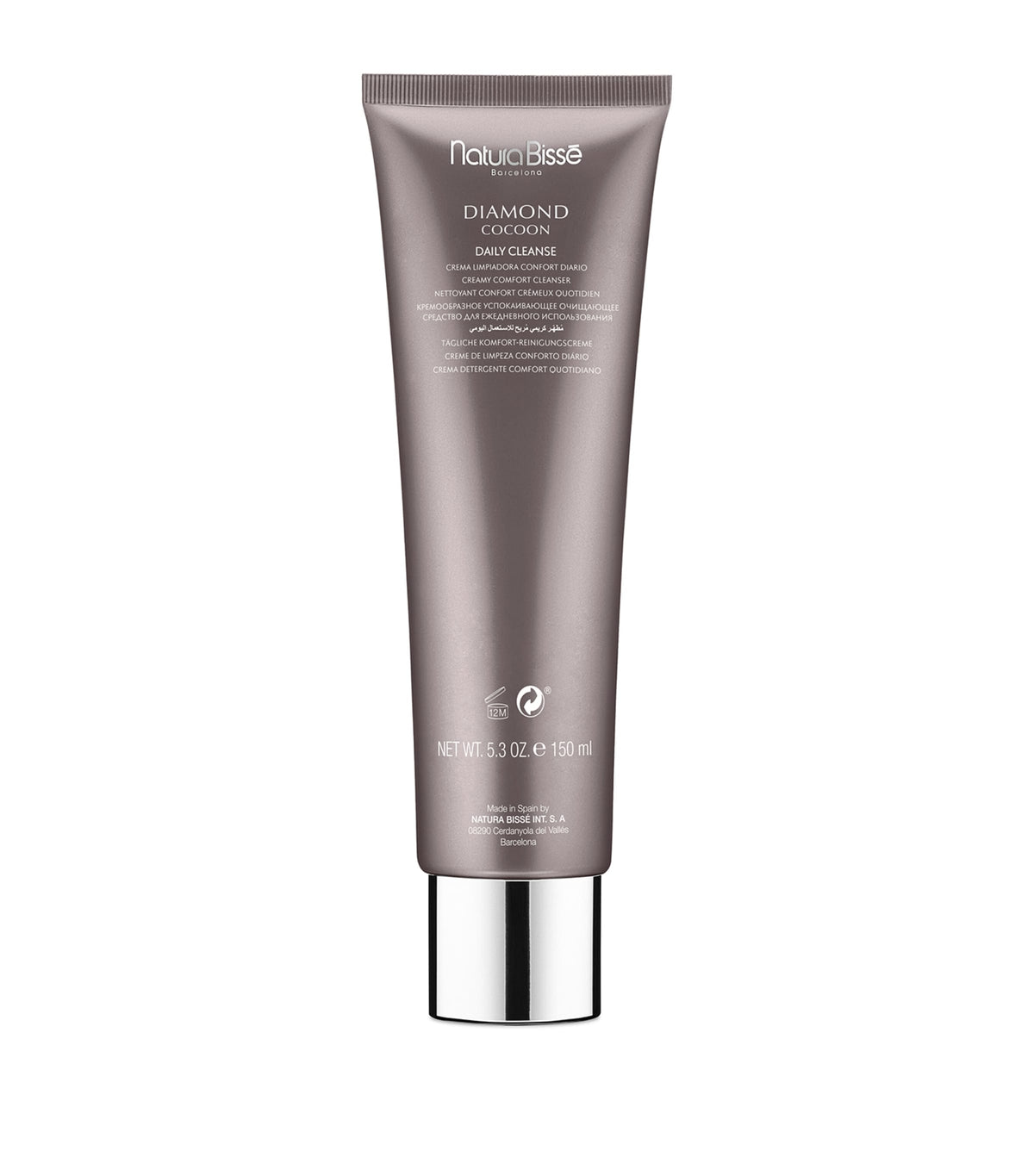 Natura Bissé Diamond Cocoon Daily Cleanser, imported from the UK