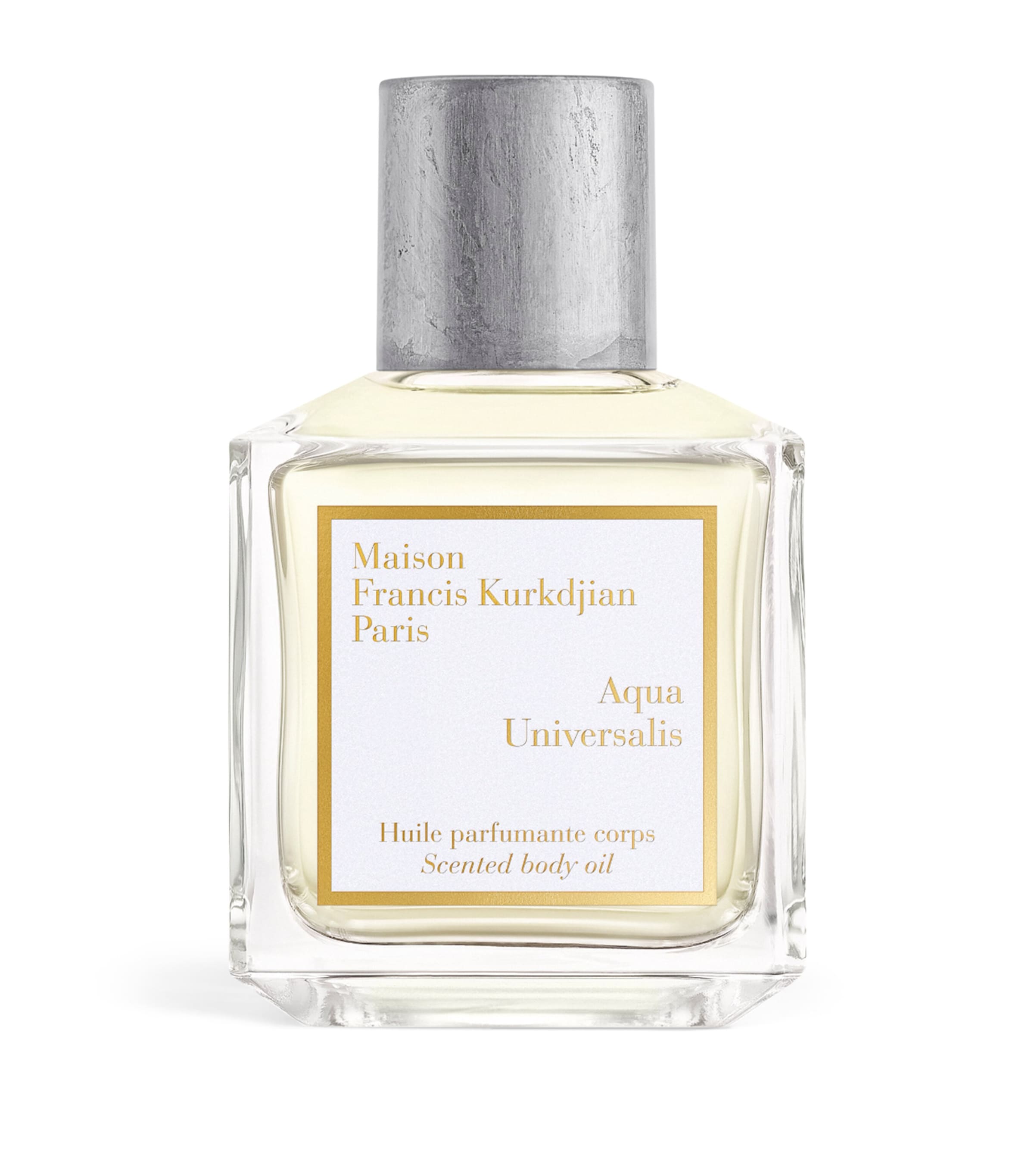 Maison Francis Kurkdjian body oil with citrus and floral notes 70ml, imported from the UK