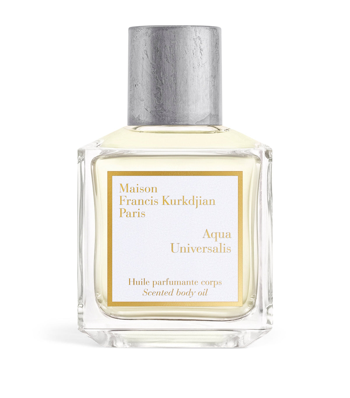 Maison Francis Kurkdjian body oil with citrus and floral notes 70ml, imported from the UK