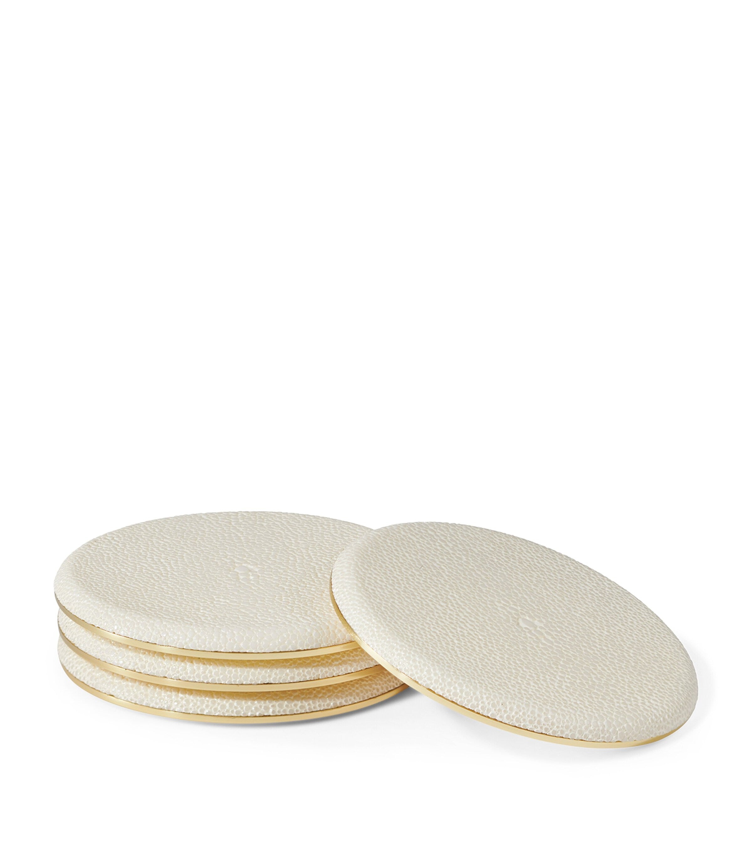 Aerin shagreen coasters set of 4 - British product