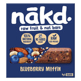 Nakd Raw Fruit & Nut Blueberry Muffin Bar 35g GOODS Holland&Barrett Cashew Cookie 18x35 g